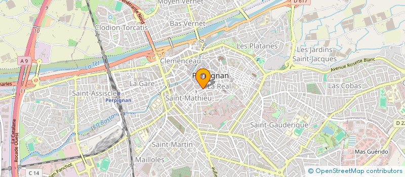 localisation de l'entreprise MONSIEUR THOMAS DUBRUNFAUT  PERPIGNAN