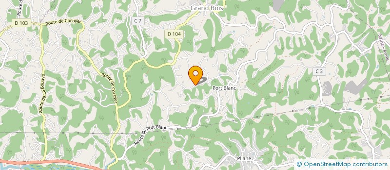 localisation de l'entreprise MONSIEUR THOMAS DUBUISSON à LE GOSIER