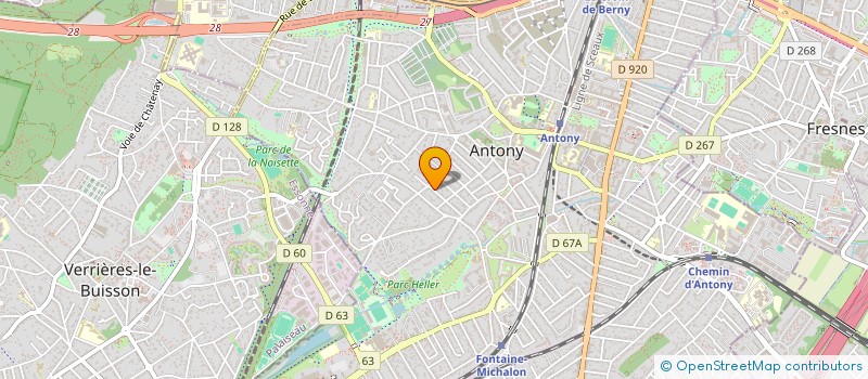 localisation de l'entreprise MONSIEUR THOMAS DUBURCQ à ANTONY