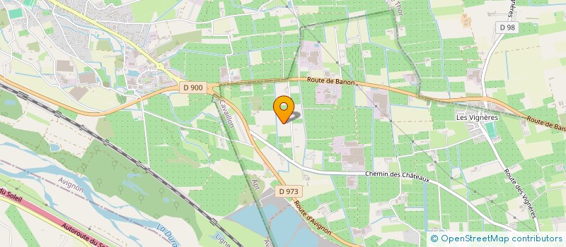 localisation de l'entreprise MONSIEUR THOMAS DUCHE  CAVAILLON