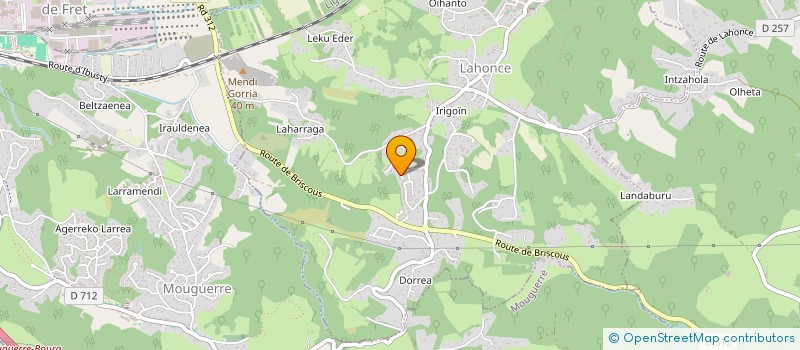 localisation de l'entreprise MONSIEUR THOMAS DUCRET à LAHONCE