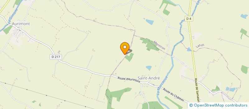 localisation de l'entreprise MONSIEUR THOMAS DUCREUX  AURIMONT