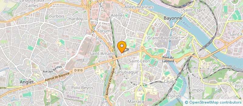 localisation de l'entreprise MONSIEUR THOMAS DUDRET à BAYONNE