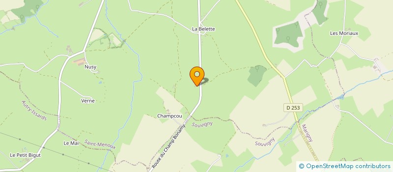 localisation de l'entreprise MONSIEUR THOMAS DUDUN  SAINT-MENOUX