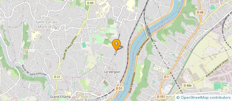 localisation de l'entreprise MONSIEUR THOMAS DUKMEDJIAN  SAINT-CYR-AU-MONT-D'OR