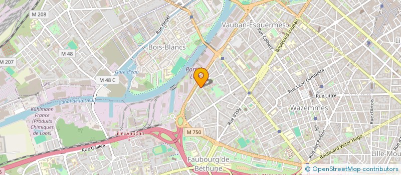 localisation de l'entreprise MONSIEUR THOMAS DUMORTIER à LILLE