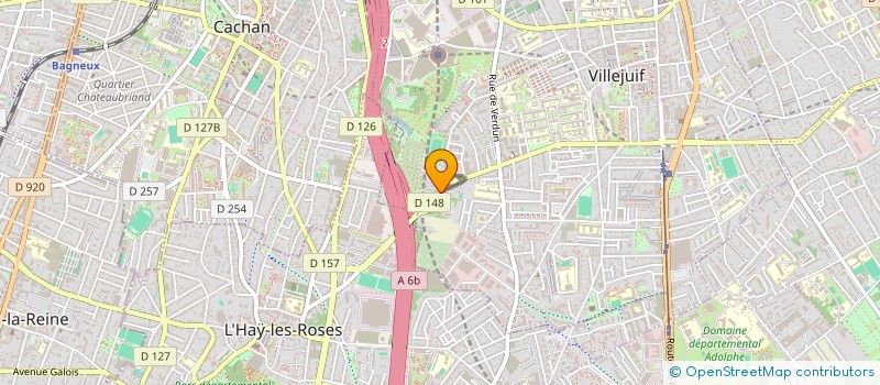 localisation de l'entreprise MONSIEUR THOMAS DUMOULIN  VILLEJUIF