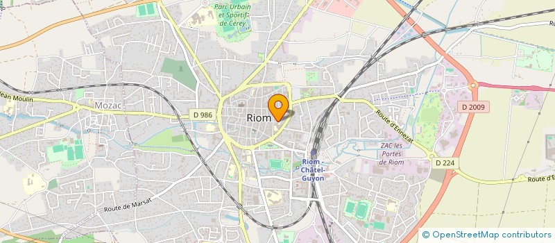 localisation de l'entreprise MONSIEUR THOMAS DUPAS--PERONNE  RIOM