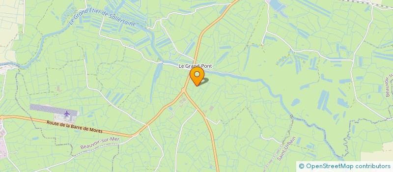 localisation de l'entreprise MONSIEUR THOMAS DUPEYROU  BEAUVOIR-SUR-MER