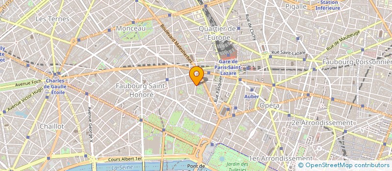 localisation de l'entreprise MONSIEUR THOMAS DUPONT  PARIS