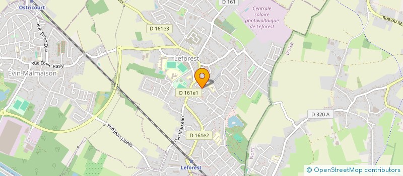 localisation de l'entreprise MONSIEUR THOMAS DUPONT  LEFOREST