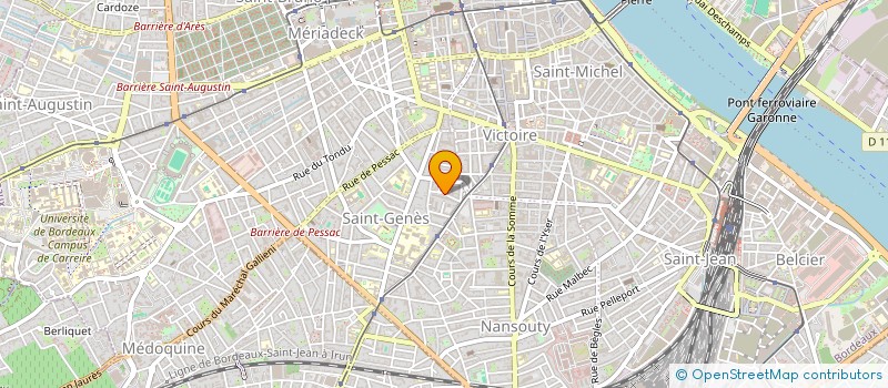 localisation de l'entreprise MONSIEUR THOMAS DUPONT  BORDEAUX