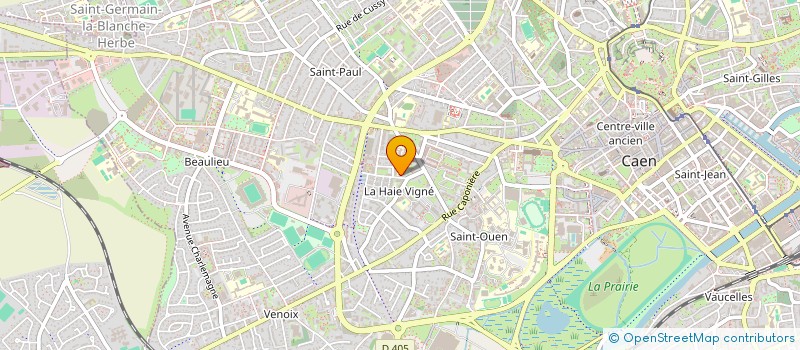 localisation de l'entreprise MONSIEUR THOMAS DUPRE à CAEN