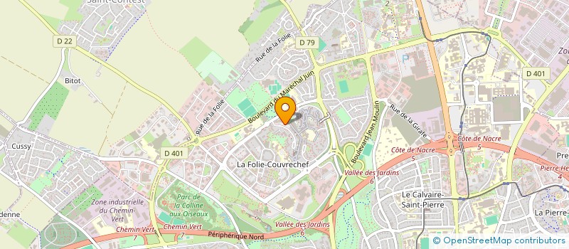 localisation de l'entreprise MONSIEUR THOMAS DUPUY  CAEN