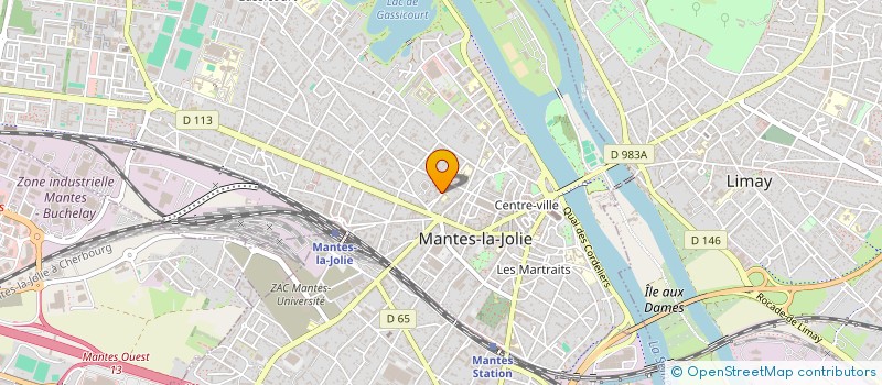 localisation de l'entreprise MONSIEUR THOMAS DUPUY  MANTES-LA-JOLIE