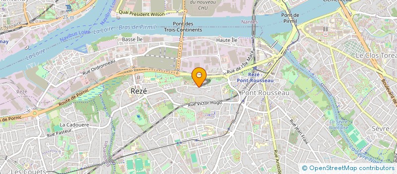 localisation de l'entreprise MONSIEUR THOMAS DUPUY  REZE