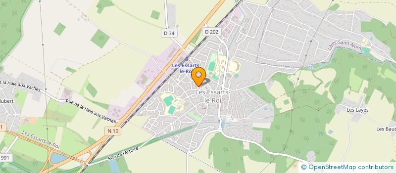 localisation de l'entreprise MONSIEUR THOMAS DURAND  LES ESSARTS-LE-ROI