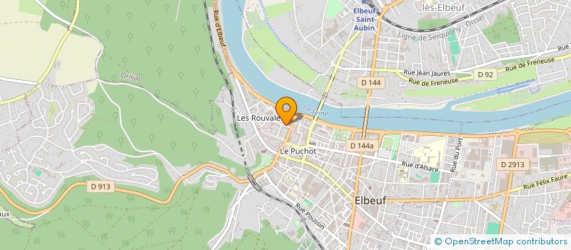 localisation de l'entreprise MONSIEUR THOMAS DURAND à ELBEUF