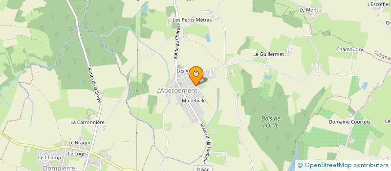 localisation de l'entreprise MONSIEUR THOMAS DURET à L'ABERGEMENT-CLEMENCIAT