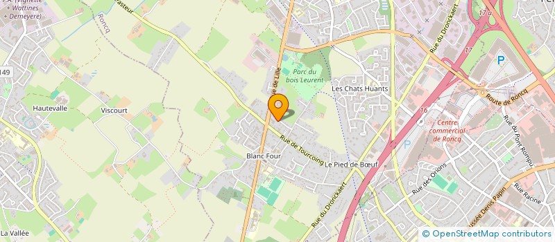 localisation de l'entreprise MONSIEUR THOMAS DURIEZ  TOURCOING