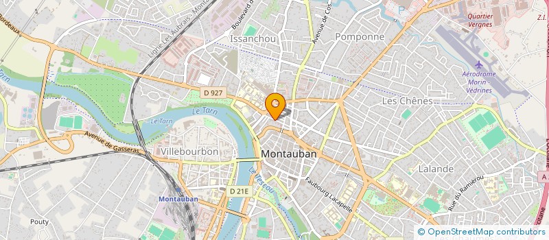 localisation de l'entreprise MONSIEUR THOMAS DUSTOU  MONTAUBAN