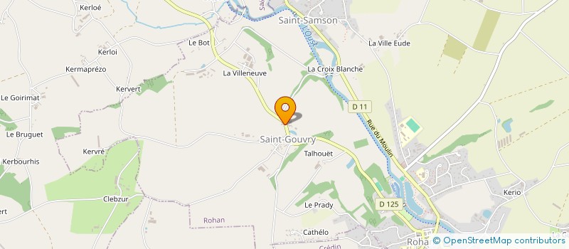 localisation de l'entreprise MONSIEUR THOMAS DUTRIEUX  ROHAN