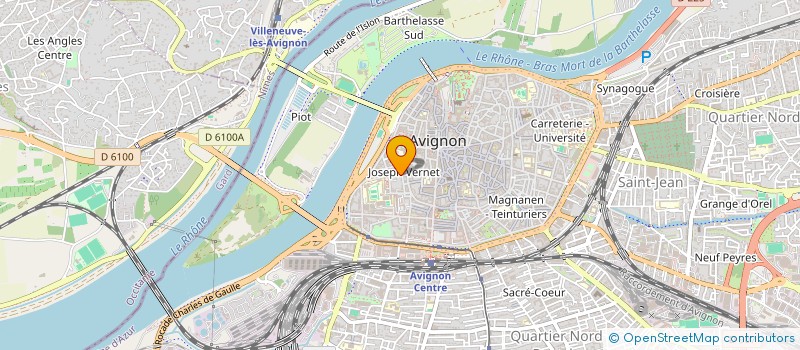 localisation de l'entreprise MONSIEUR THOMAS DUVERGER  AVIGNON
