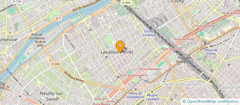 localisation de l'entreprise MONSIEUR THOMAS ECHARDOUR à LEVALLOIS-PERRET