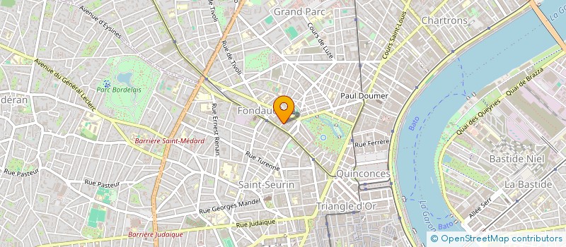 localisation de l'entreprise MONSIEUR THOMAS EDELMANN  BORDEAUX