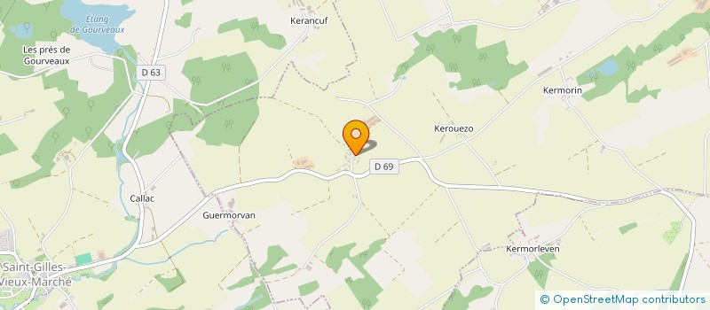 localisation de l'entreprise MONSIEUR THOMAS EDGE  MERLEAC