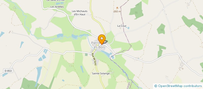 localisation de l'entreprise MONSIEUR THOMAS EDMET à PIERREFITTE-ES-BOIS