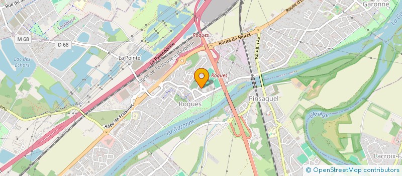 localisation de l'entreprise MONSIEUR THOMAS EL KHALKI  ROQUES