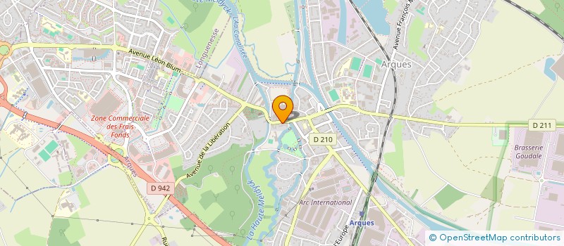 localisation de l'entreprise MONSIEUR THOMAS ELDIN  ARQUES