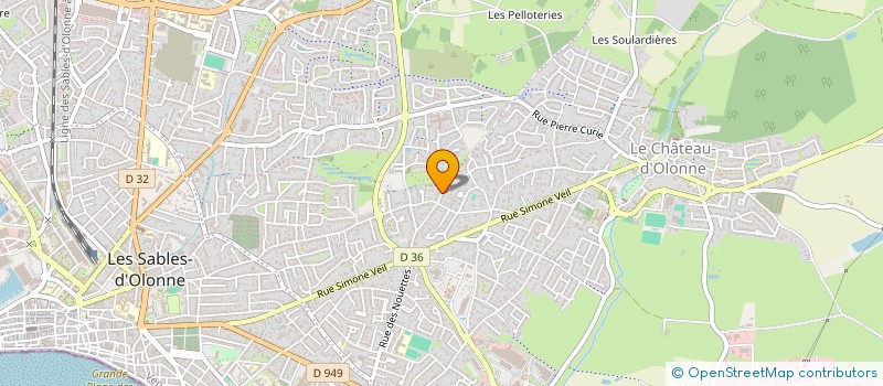 localisation de l'entreprise MONSIEUR THOMAS ELIAS à LES SABLES D'OLONNE