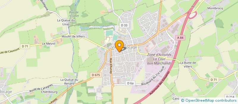 localisation de l'entreprise MONSIEUR THOMAS ENAULT  AMAYE-SUR-SEULLES