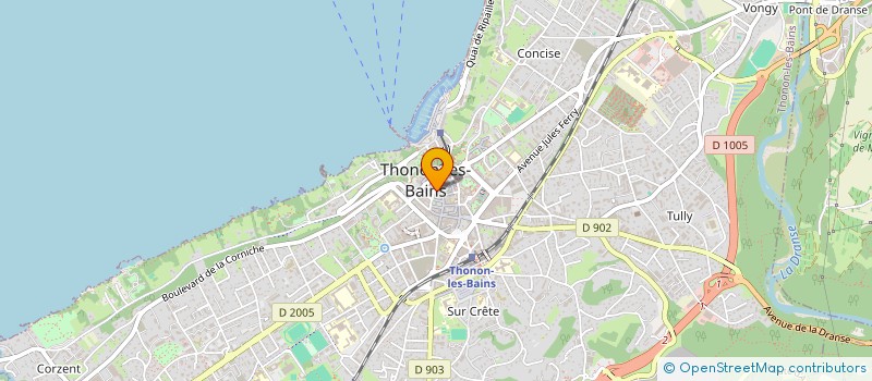 localisation de l'entreprise MONSIEUR THOMAS ENDE à THONON-LES-BAINS