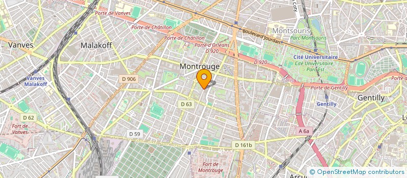 localisation de l'entreprise MONSIEUR THOMAS ERIN à MONTROUGE