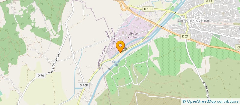 localisation de l'entreprise MONSIEUR THOMAS ERNST  LANCON-PROVENCE