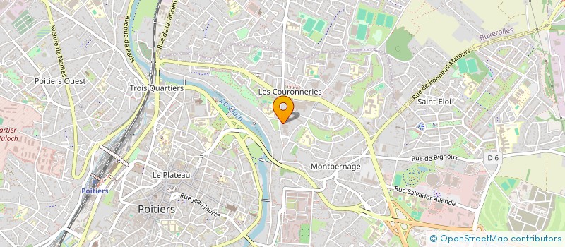 localisation de l'entreprise MONSIEUR THOMAS ESCUDIE à POITIERS