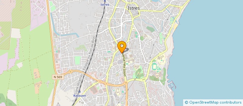 localisation de l'entreprise MONSIEUR THOMAS ESCUDIE  ISTRES