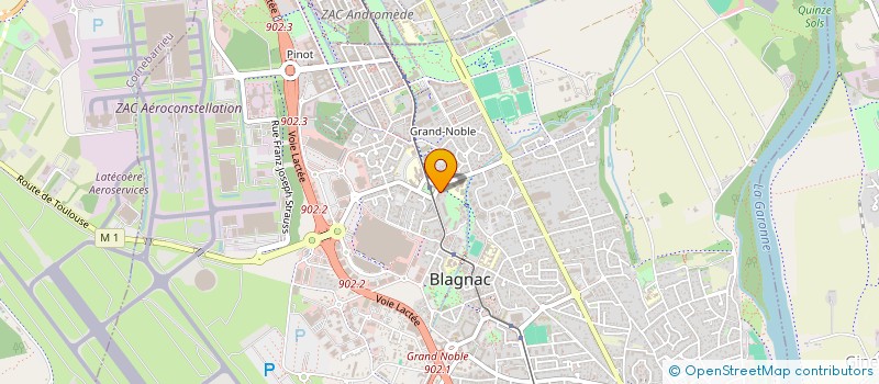 localisation de l'entreprise MONSIEUR THOMAS ESPERON à BLAGNAC