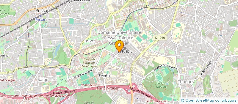 localisation de l'entreprise MONSIEUR THOMAS ESPERONNIER  PESSAC