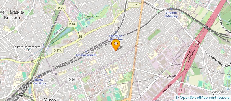 localisation de l'entreprise MONSIEUR THOMAS ESPOSITO à ANTONY