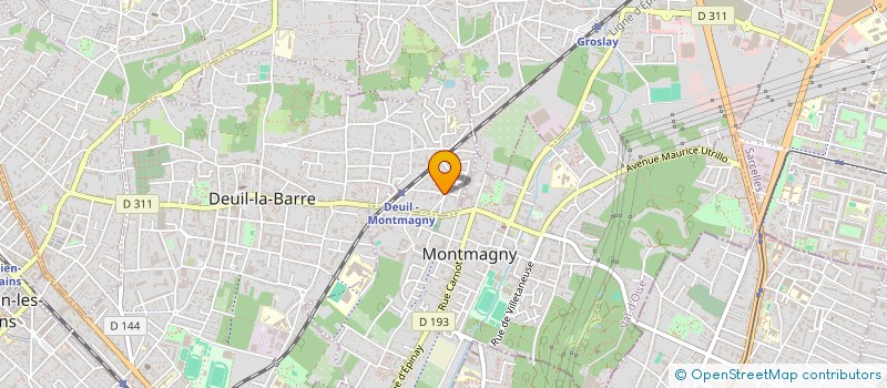 localisation de l'entreprise MONSIEUR THOMAS ESSONO à DEUIL-LA-BARRE