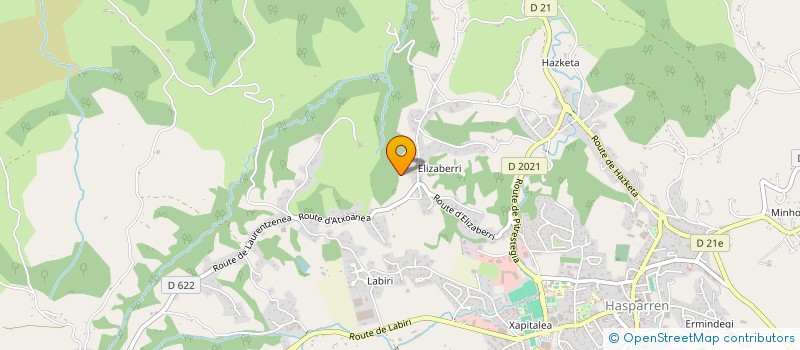 localisation de l'entreprise MONSIEUR THOMAS ETCHEGARAY à HASPARREN
