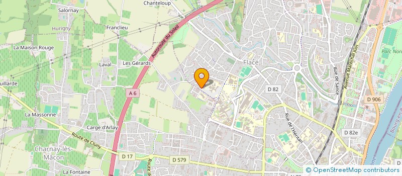 localisation de l'entreprise MONSIEUR THOMAS EUVRARD  MACON