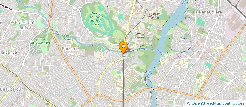 localisation de l'entreprise MONSIEUR THOMAS EVEILLARD  NANTES