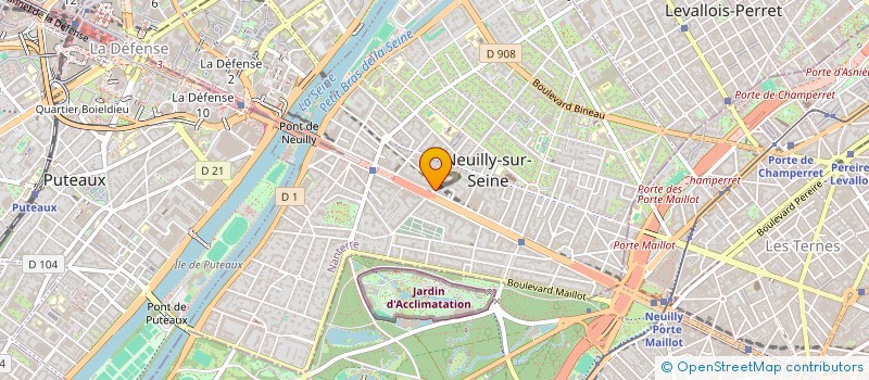 localisation de l'entreprise MONSIEUR THOMAS FABRITIUS à NEUILLY-SUR-SEINE