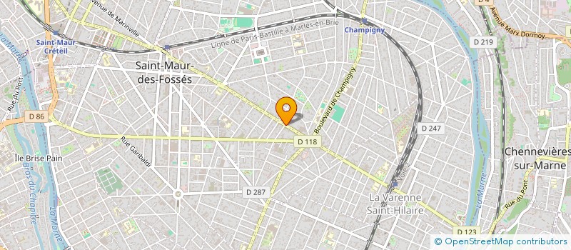 localisation de l'entreprise MONSIEUR THOMAS FACCENDA à SAINT-MAUR-DES-FOSSES