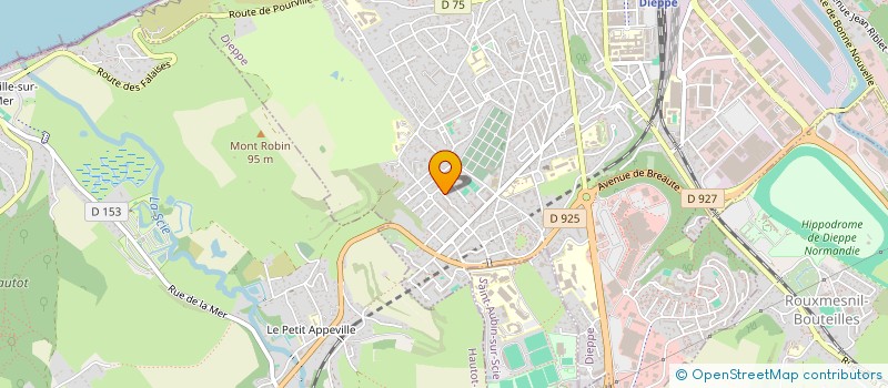 localisation de l'entreprise MONSIEUR THOMAS FACHE à DIEPPE